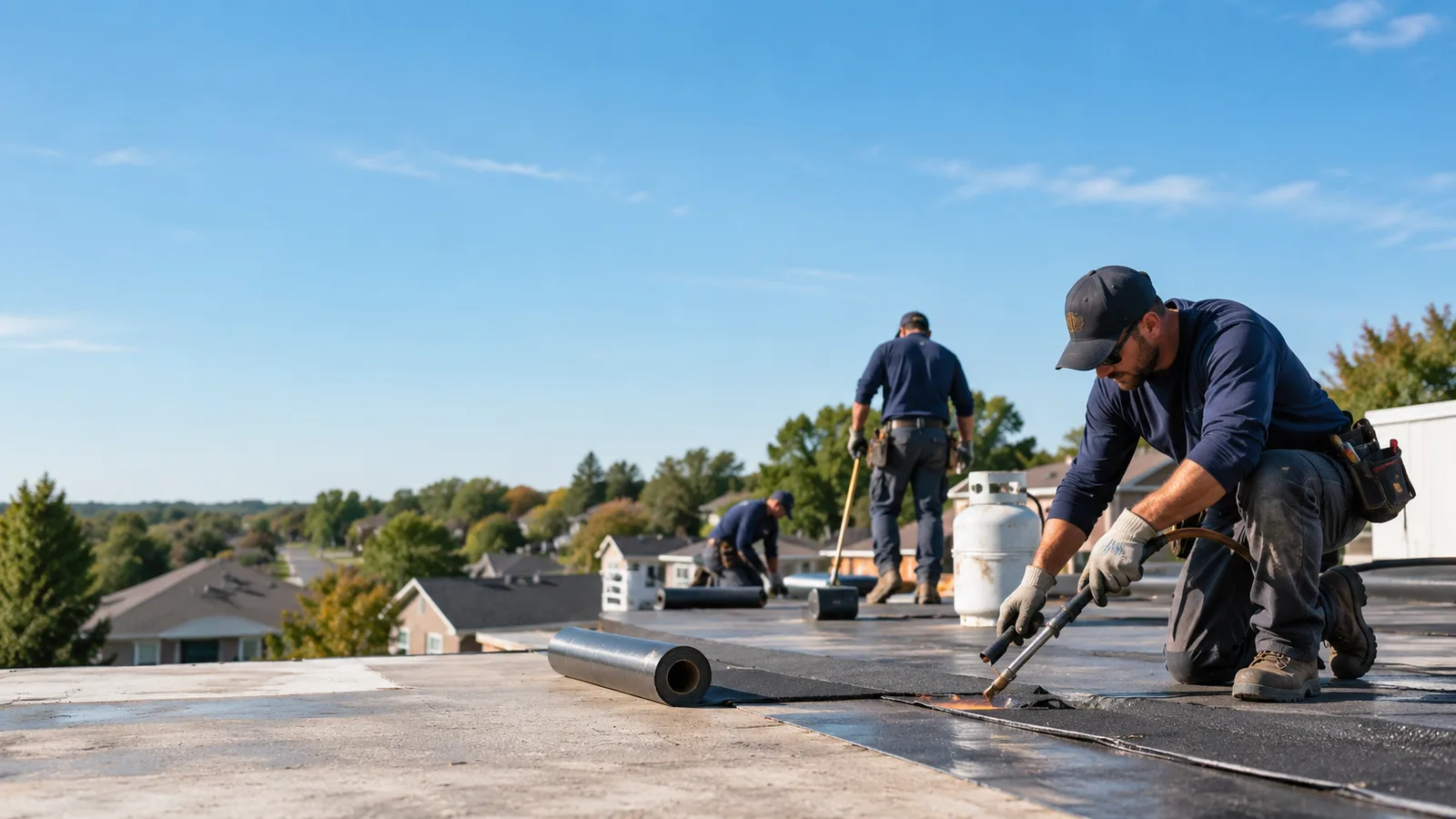 Flat Roof Leak Repair providers in Derby, IA